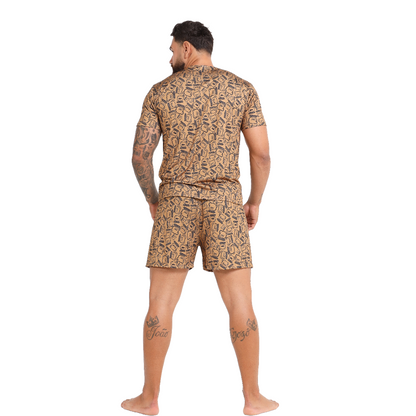 Pijama Masculino Bear Brown