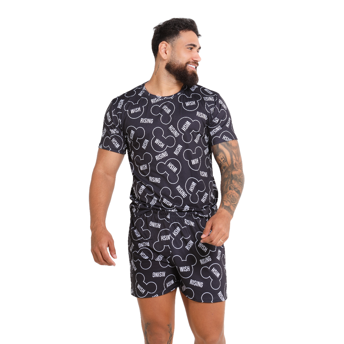 Pijama Masculino WISH  Preto